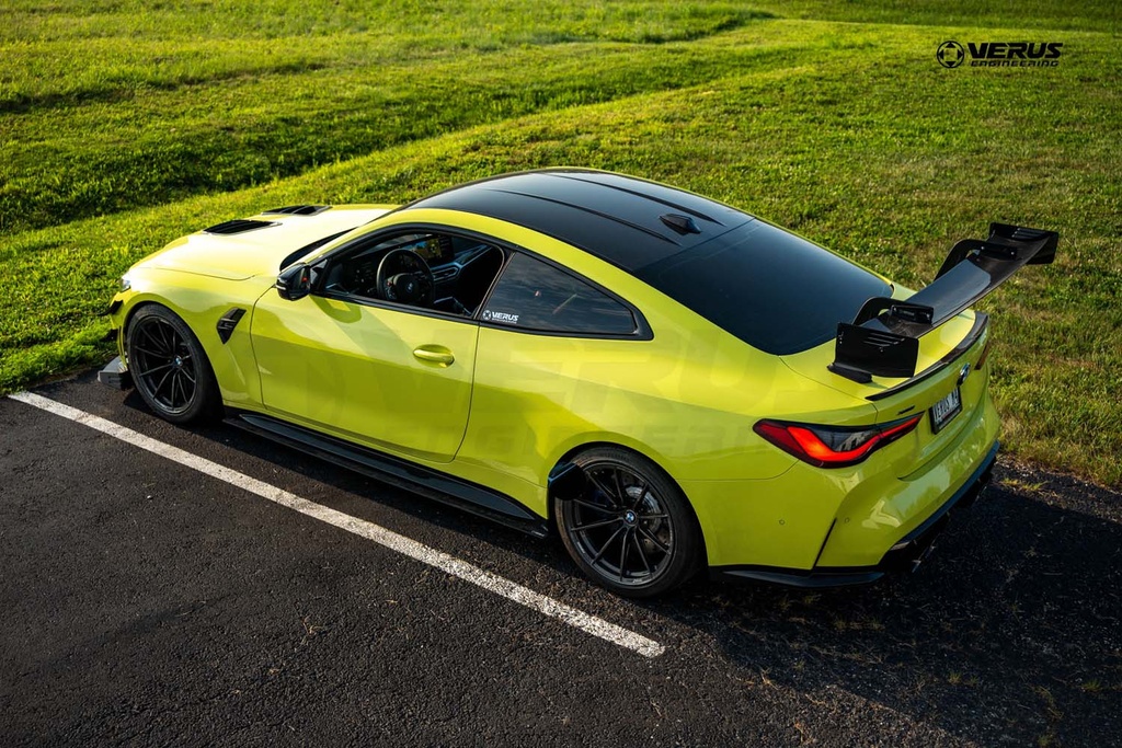 Carbon Polyweave Side Splitter Kit - G82 BMW M4 | Verus Engineering